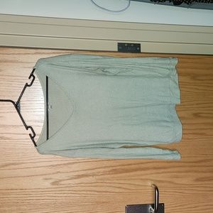 sage green pajama top